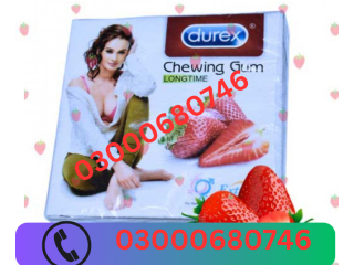 Durex Chewing Gum Long Time For Male & Female Price in Chakwal 03000680746