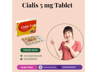 Best Cialis 5Mg Tablet  in Pakistan- 03225386000