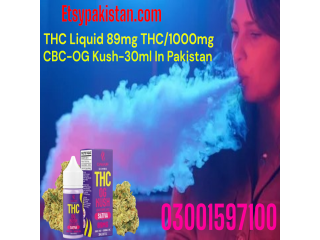 Original THC Liquid 89mg THC/1000mg CBC-OG Kush-30ml In Gojra - 03001597100