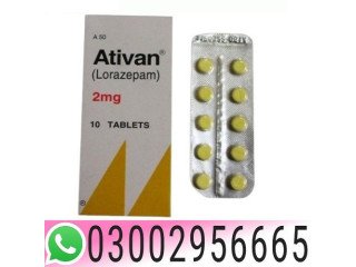 0300/2956665 ~ Ativan Tablets In Karachi