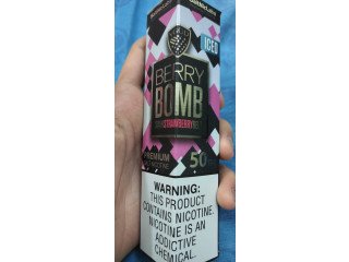 نكهة سحبه جديده vgod berry bomb strawberry sour ice 50mg ٥٠ نيكوتين