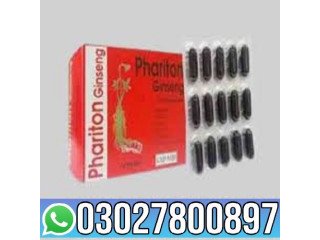 Phariton Ginseng Capsules Price in Pakistan  0302*7800897  Order Now